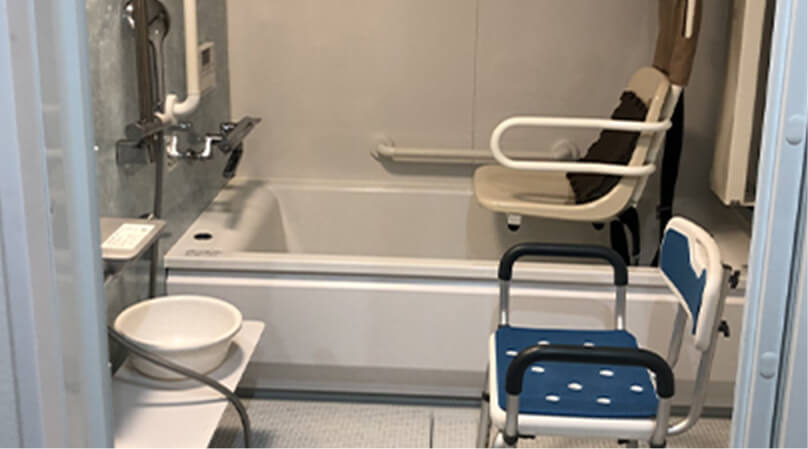 広くて、大きいお風呂！安心してお任せください!